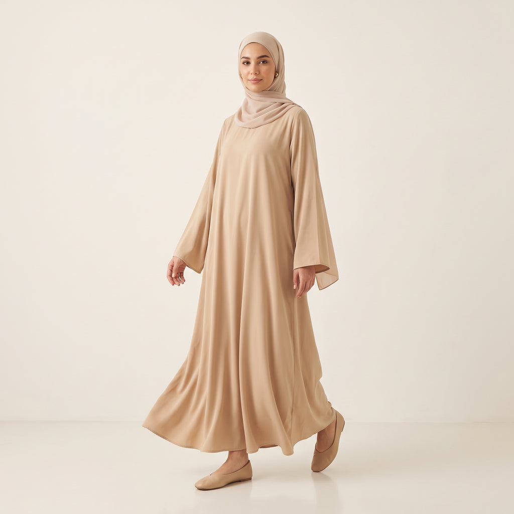 Rahma Chiffon Hijab – Dusty Rose