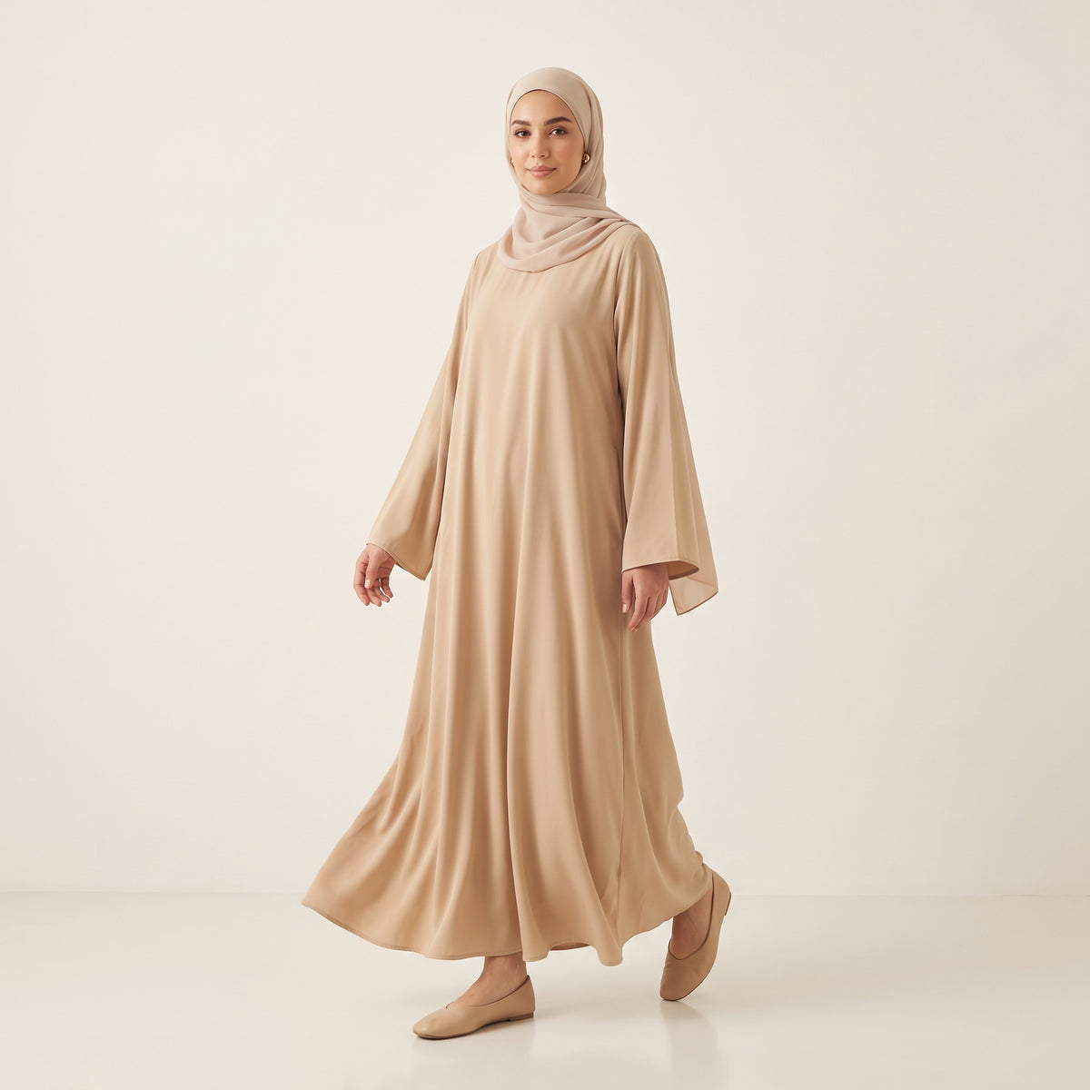 Rahma Chiffon Hijab – Dusty Rose