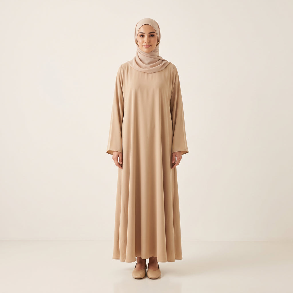 Rahma Chiffon Hijab – Dusty Rose